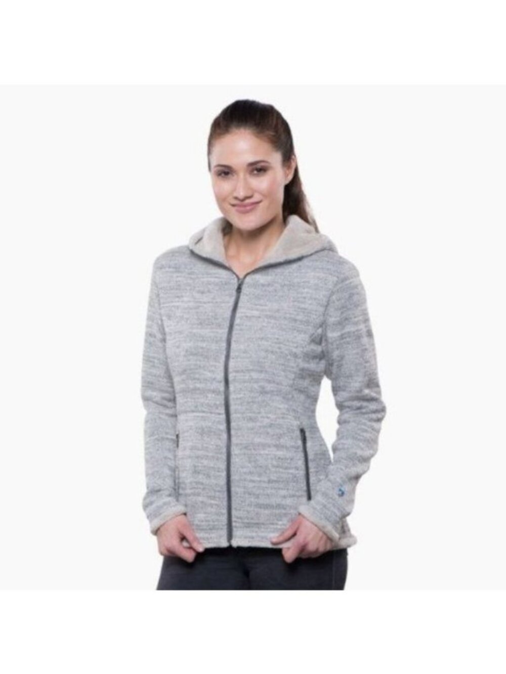 KUHL Alaska Hooded Fleece Jacket Size S